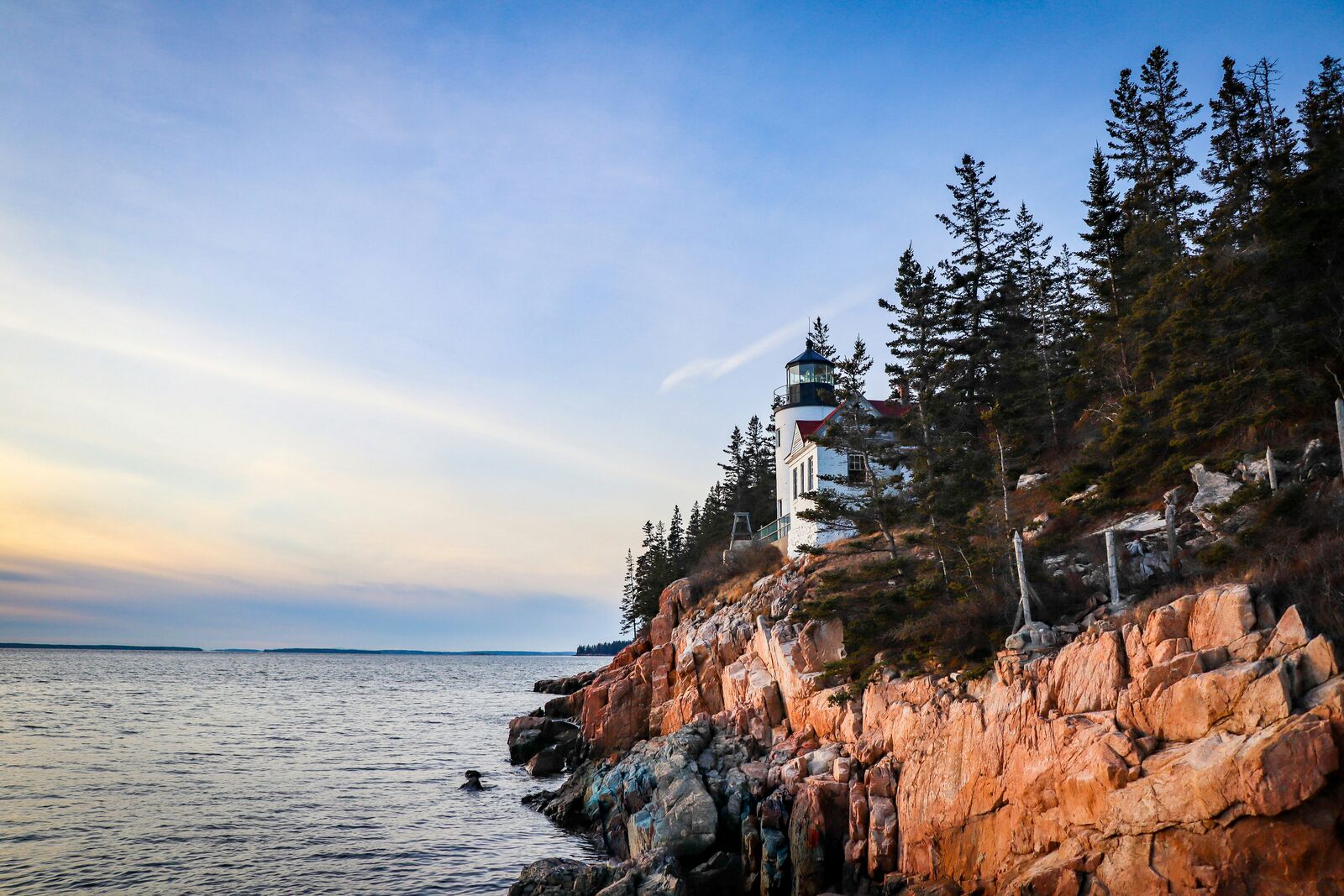 The Maine coast — granite, pine, Atlantic